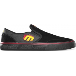 Etnies Chaussures Skateboard Lo Cut Slip X Santa Cruz Black 09US 