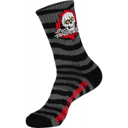 Powell Peralta Chaussettes Skate Ripper Charcoal Black Rips 