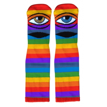 Toy Machine Sect Eye Rainbow Chaussettes