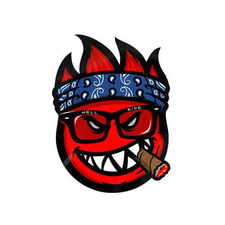 Sticker Spitfire Hell Ride