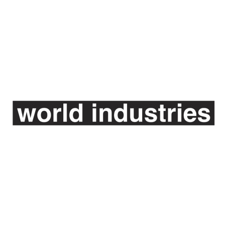 Adesivo World Industries World Logo