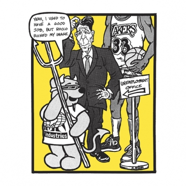 World Industries Ruined image Sticker