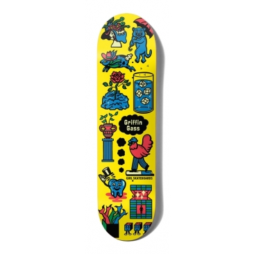 Girl Gass Piecemeal 8.5 X 32 X 14.43 Skateboard Deck