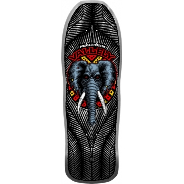 Powell Peralta Reissue Vallely Elephant Silver 9.8 X 30 Skateboard Deck