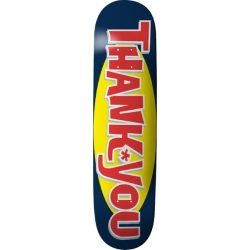 Thank You Skateboard Deck Pops 8.25 Multi 