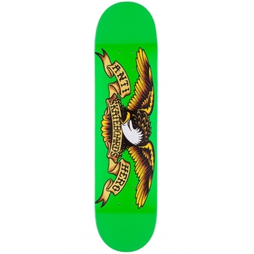 Anti-Hero Classic Eagle 7.81 X 31.75 Green Skateboard Deck
