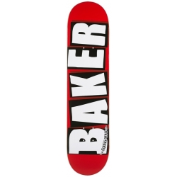 Baker Brand Logo White 8.125 X 31.25 