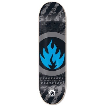 Black Label Circle Flame 8.25 X 32.12 14.25 Planche Skateboard
