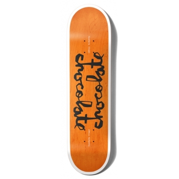 Chocolate Roberts Twin Chunk Orange 8.25 X 31.875 Skateboard Deck