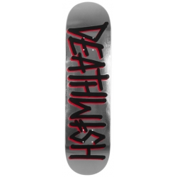 Deathwish Planche Skateboard Deathspray Blk Sil Foil 8.25 X 31.5 