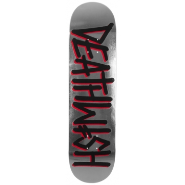 Deathwish Deathspray Blk Sil Foil 8.25 X 31.5 Tavola da skateboard