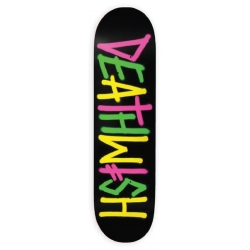 Deathwish Planche Skateboard Deathspray Multi Og 8.25 X 31.5 