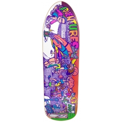 New Deal Planche Skateboard Adventures Justin Girard Ht Neon 9.72 X 31.38 