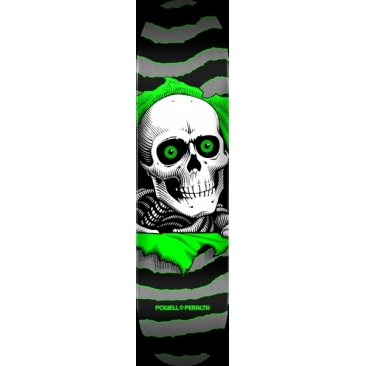 Powell Peralta Pp Ripper Silver Green 8.0 X 31.45 Planche Skateboard