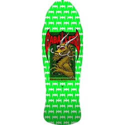 Powell Peralta Tavola da skateboard Reissue Cab Chin Dragon Grn Wht 9.6 X 29 