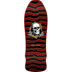 Powell Peralta Planche Skateboard Reissue Geegah Ripper Maroon 9.75 X 30 