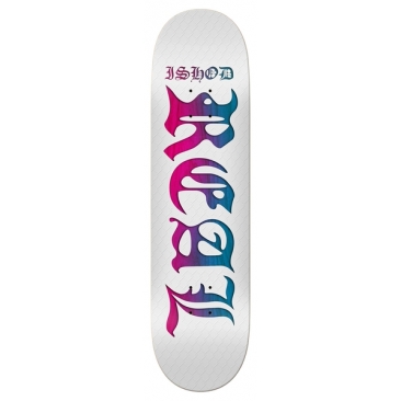 Real Pro Bold Ishod White 8.38 X 32.25 Skateboard Deck