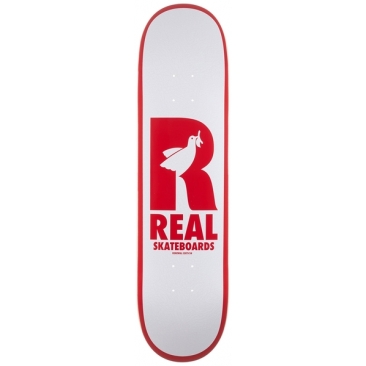 Real Renewal Doves 8.06 X 31.8 White Planche Skateboard