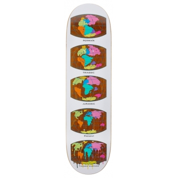 Real Tanner All The Earth White 8.38 X 32.25 Skateboard Deck