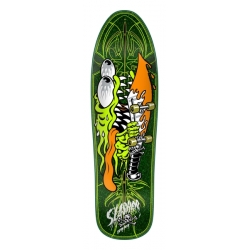 Santa Cruz Skateboard Deck Meek Pinstripe Slasher Green 9.23 X 31.67 