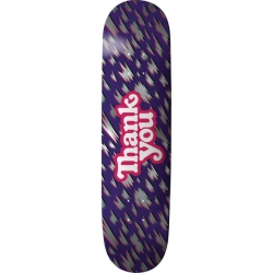 Thank You Skateboard Deck Modern Logo 8.125 Multi Foil 
