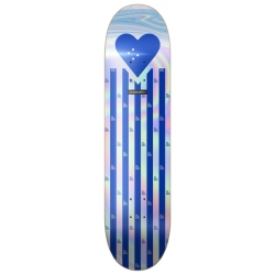 The Heart Supply Planche Skateboard R7 Foil Blue Stripes 8.25 