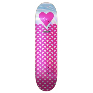 The Heart Supply R7 Foil Pink Sweethearts 7.75 Skateboard Deck