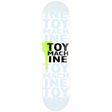 Toy Machine Drip White 8.0 X 31.85 Skateboard Deck