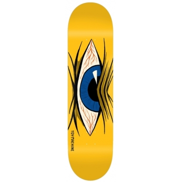 Toy Machine Mad Eye Yellow 8.38 X 32 Skateboard Deck