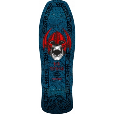 Powell Peralta Reissue Welinder Skull Blue 9.62 X 29.7 Tavola da skateboard