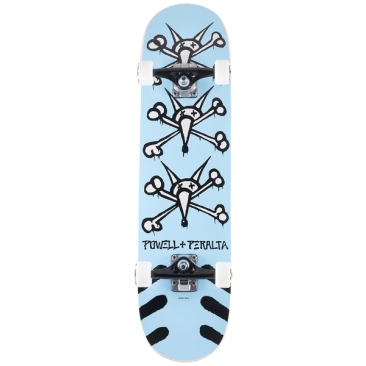 Powell Peralta 8.0 X 31.45 Vato Rats Light Blue Skateboard complet