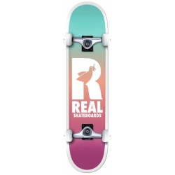 Real Complete skateboard 8.0 X 31.8 Be Free Fades Lg 