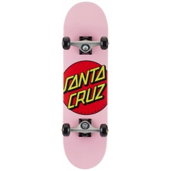 Santa Cruz Complete skateboard 7.50 X 28.25 Classic Dot Micro 