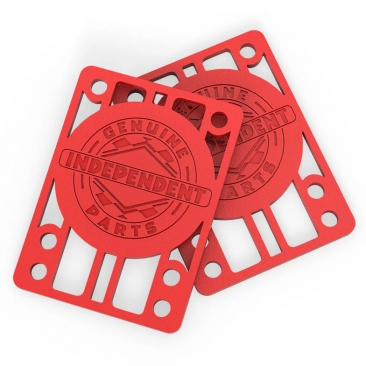 Independent Risers Pads 1/8 'Red Pads
