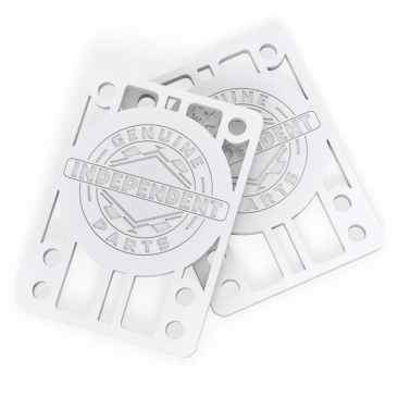 Independent Risers Pads 1/8 'White Pads