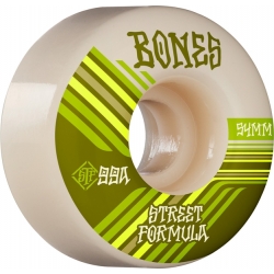 Bones Ruote Stf 54mm V4 Retros 99a White Wide 