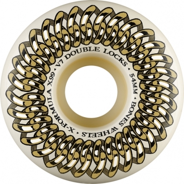 Bones Xf 54mm V7 99a Double Lock Wheels