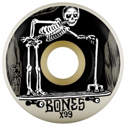 Bones Roues Skateboard Xf 64mm X 40 99a Better Sk8 