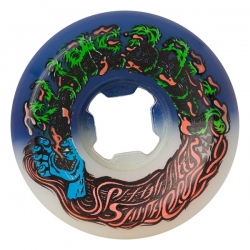 Santa Cruz Wheels 53mm Hairballs 50-50 W Blu 95a 