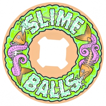 Santa Cruz 56mm Fish Balls Speed Org 99a Roues Skateboard