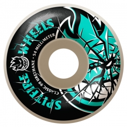 Spitfire Roues Skateboard 54mm 99d Shattered Big Head White 