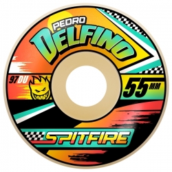 Spitfire Roues Skateboard 55mm F4 97d Delfino Turbo Radial 
