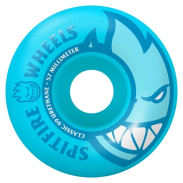 Spitfire 57mm 99d Classic Neon Bighead Blu Wheels