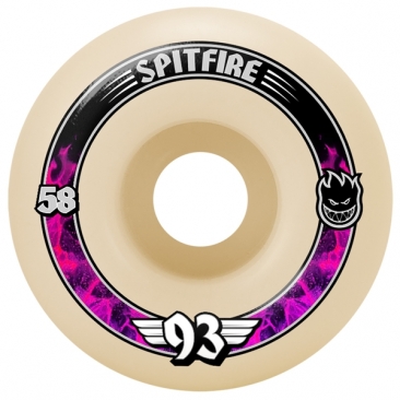 Spitfire 58mm F4 93 Radial Roues Skateboard