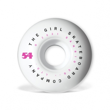 Girl 54mm Sanrio Tokyo Speed Staple 101a Roues Skateboard