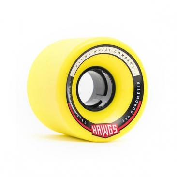 Hawgs 60mm Chubby 78a Flat Banana Roues Skateboard