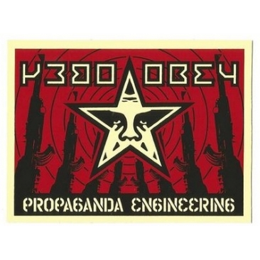 Obey Propaganda Engineering Sticker