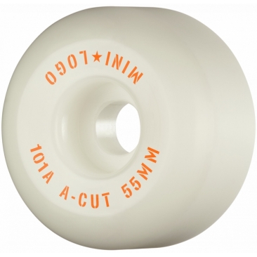 Mini Logo 55mm A-cut Ii 101a White Wheels