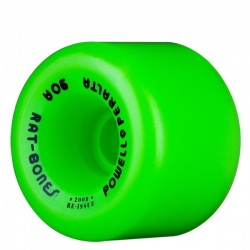 Powell Peralta Roues Skateboard 60mm Rat Bones Green 90a 