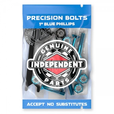 Independent Vis 1" Phillips Blue Black Visserie